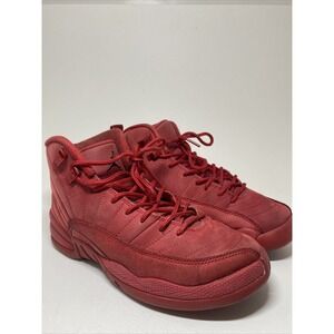 Nike Boys Air Jordan 12 153265-601 Red Basketball Shoes Sneakers Size‎ 6.5Y